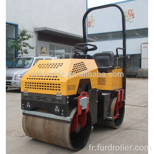 Compacteur de style Bomag Rouleau de route hydraulique de 1 tonne (FYL-880)